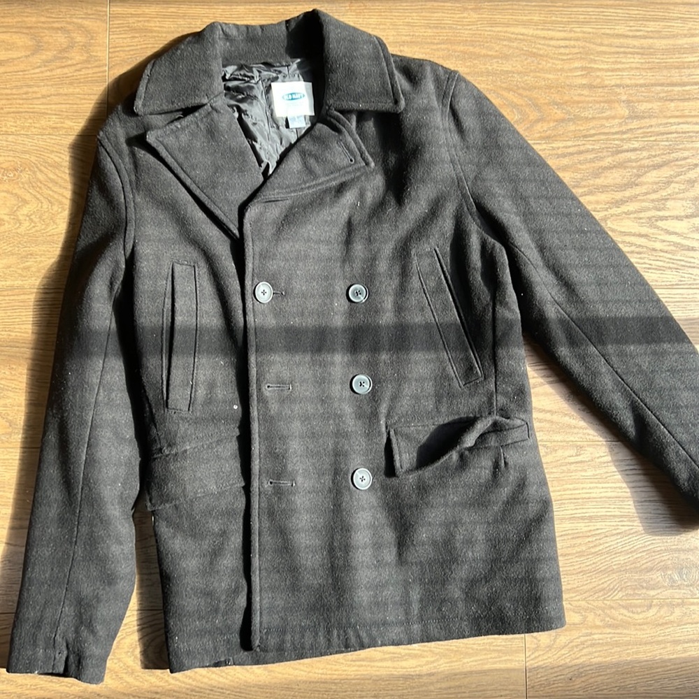 Mens old navy pea coat